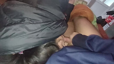 I',m sick in bed and my boyfriend fucks me in the mouth to give me his cum to get better