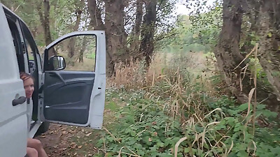 Exhib nature turns into a hot threesome