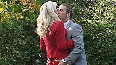 Naughty Nurse with Big Tits Gets Fucked by Patient on Couch - Blonde Beauty Blowjob Action!
