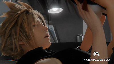 Tifa &amp, Cloud: Call Back Later (4k) (Aries Possession)