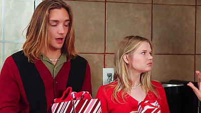 The family is prepared for a horny Christmas orgy. super torrid hard-core porn!