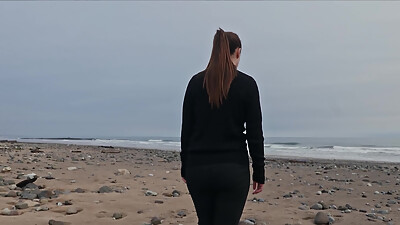 Ass to mouth domination on a surrealist beach