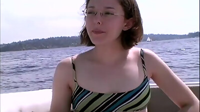 Vintage 90',s boat sluts in a hot outdoor threesome