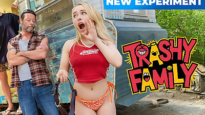 Haley Spades and Annie King Get Wild in Trashy Step Family Threesome
