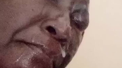 BBW Grandma Gives Her Grandson in Law Deep Throat Blowjob Fucked and Cumshot on Her Face