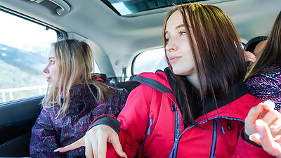All girl fuck session with vacationing teen bombshells