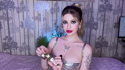 Smoking Two 100s Cigarettes - in Full Latex