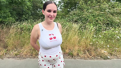 Curvy Polish Tourist Wendy Marvell Smash Bus