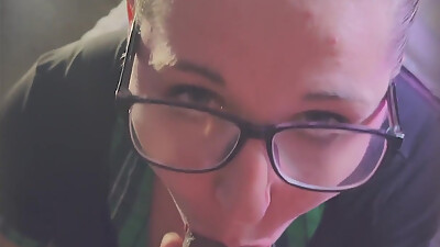 Ms. Kay Lee Sucks You Until She Milks Your Cum Onto Her Face!!