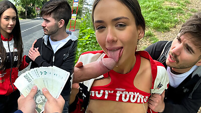 PICKUP CLUB - Naughty Vixi Rafi chooses long dick