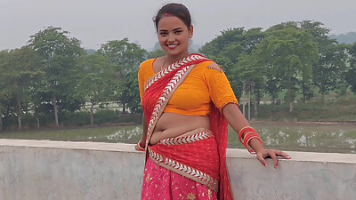 Desi village beautiful Bhabhi first time Anal Sex by Brother-in-law outdoor sex enjoy in Hindi Dirty talk IndianAlexaQueen