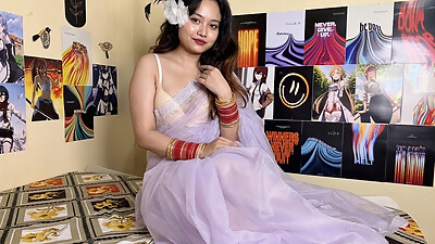 Sweet bhabhi casually sucking devar's cock and got filled her pussy full of cum.