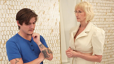 AuntJudysXXX - Busty Mature GILF Real Estate Agent Morgan Shipley Closes the Deal