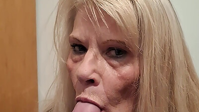 Sexy Grandma Loves Sucking Cock and Swallowing Cum