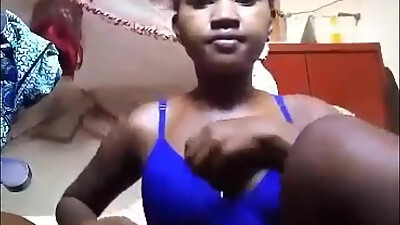 black woman with her