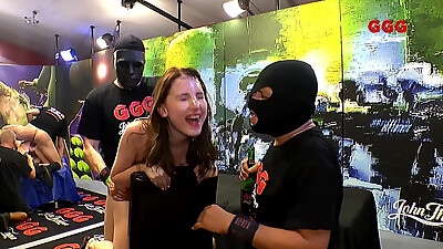 Lia Louise No Fear of Big Cocks Wild Sucking and Fucking