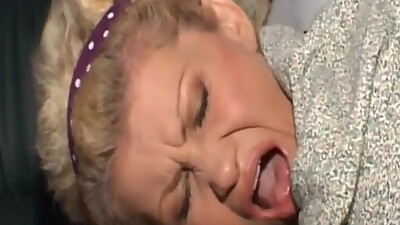Grandma Enjoys Dirty Amateur Orgy!